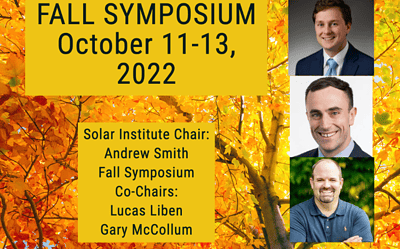 Spotlight: Fall Symposium Chairs  