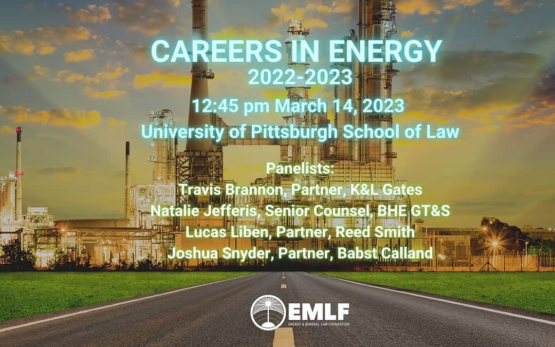 Careers in Energy – University of Pittsburgh School of Law