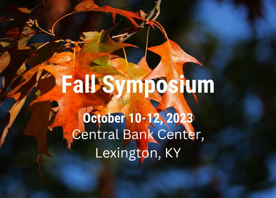Save the Date for Historic Fall Symposium