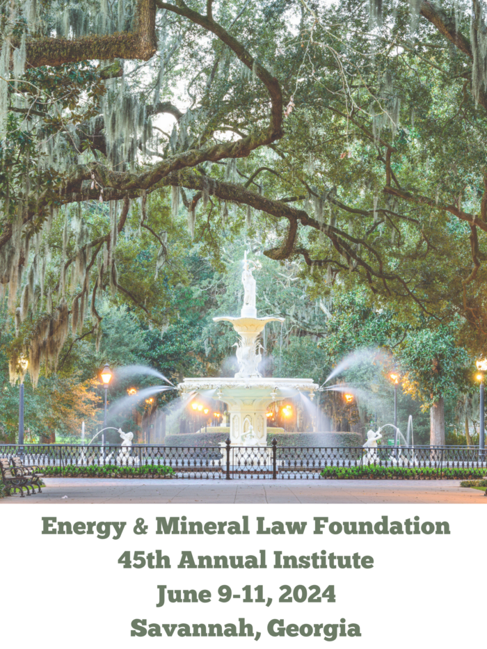 45th Annual Institute Materials